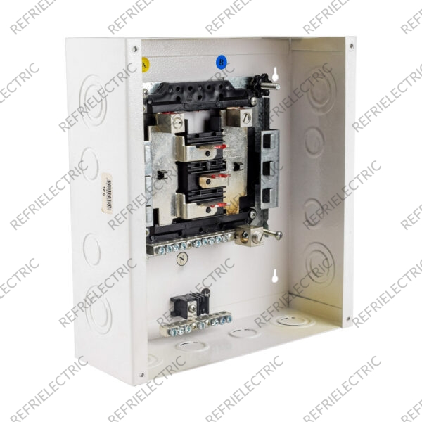 TABLERO TRIFASICO 18 CIRCUITOS CON PUERTA 240V 200AMP ACERO LAMINADO EN FRIO BLANCO SCHNEIDER ELECTRIC - Imagen 3