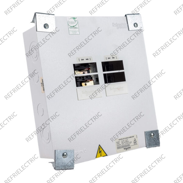 TABLERO TRIFASICO 18 CIRCUITOS CON PUERTA 240V 200AMP ACERO LAMINADO EN FRIO BLANCO SCHNEIDER ELECTRIC