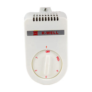 CONTROL DE VELOCIDAD PARA ABANICO 110V PLASTICO ABS BLANCO RWELL