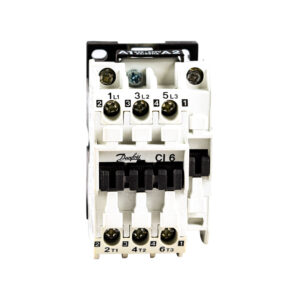 CONTACTOR TRIFASICO CI 6AMPERIOS BOBINA 220V PLASTICO NEGRO/GRIS DANFOSS