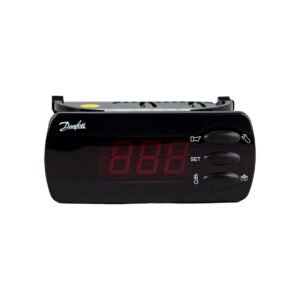 CONTROLADOR DE TEMPERATURA AK-CC 210 SIN SENSORES 110V 60HZ PLASTICO NEGRO DANFOSS