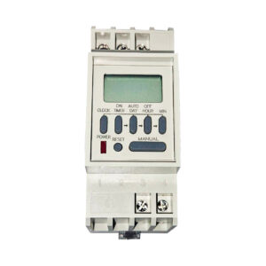 PROGRAMADOR SEMANAL DIGITAL 110V PLASTICO GRIS EBCHQ