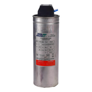 CONDENSADORES TRIFASICOS SECOS CILINDRICOS 6KVAR 240V DIELECTRICO EN LAMINA DE PROPILENO METALIZADO ENERLUX