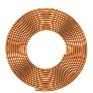 TUBO COBRE FLEXIBLE 1/2 COBRE ACABADO EN COBRE