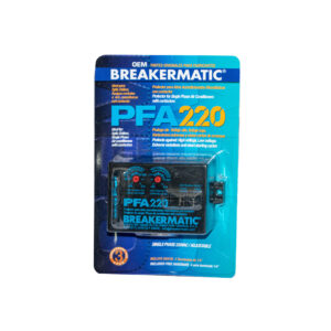 PROTECTOR ELECTRONICO DE VOLTAGE PFA220 20820V PLASTICO NEGRO BREAKERMATIC