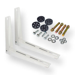BASE METALICA PARA MINISPLIT 1HP 365MM X 450MMX 15MM BLANCA RWELL