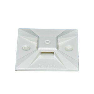 BASE ADHESIVA PARA AMARRE PLASTICO BLANCA 1"X1" PLASTICO BLANCO DEXON