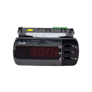 CONTROLADOR DE TEMPERATURA Y DESHIELO EKC 202C 2 SENSORES 220V PLASTICO NEGRO DANFOSS
