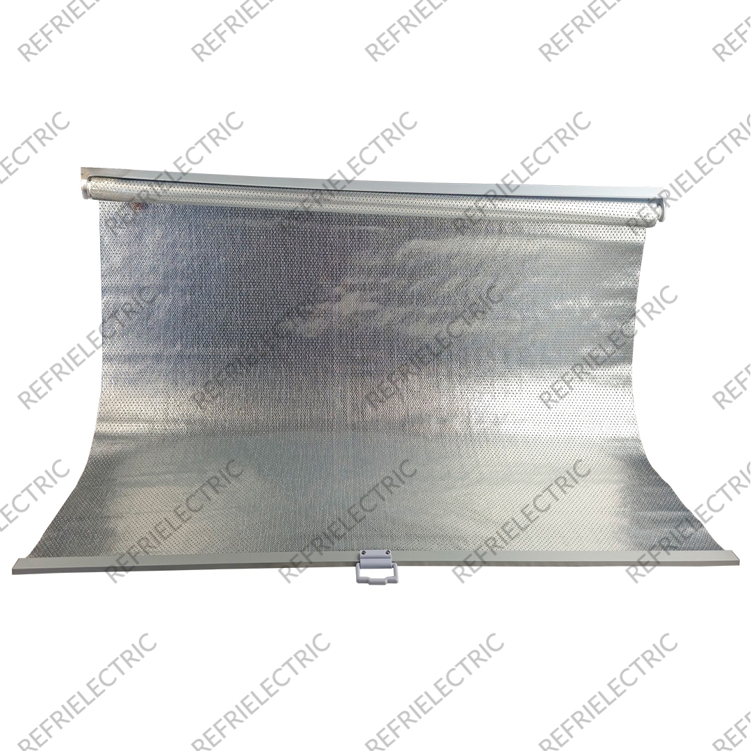 CORTINA PLASTICA PARA NEVERA EXHIBIDORA EN ALUMINIO ALUMINIO RWELL