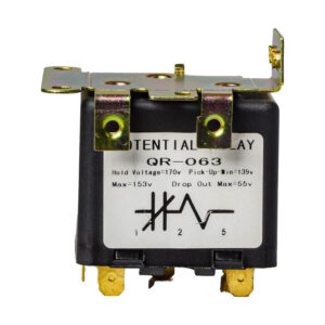 RELAY POTENCIAL 063 139-153V 110V PLASTICO NEGRO RWELL