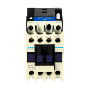 CONTACTOR TRIFASICO 9AMP BOBINA 220V PLASTICO NEGRO/GRIS CHINT