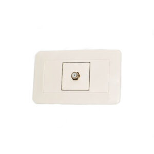 TOMA TV COAXIAL BLANCO BLANCO RWELL