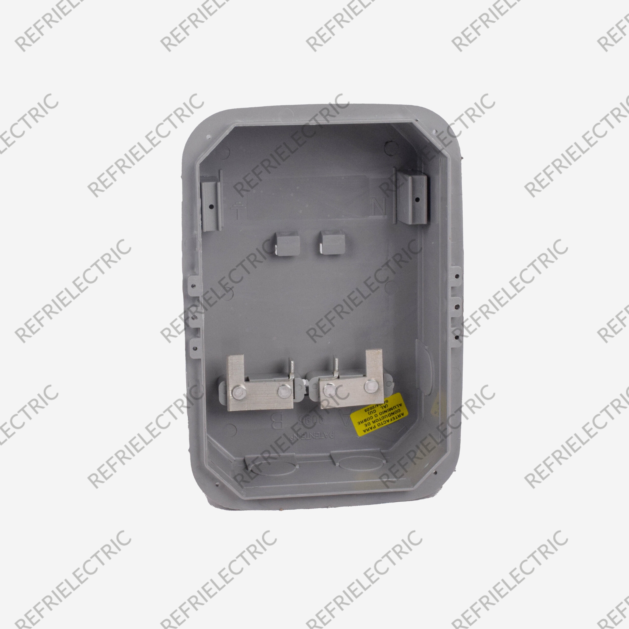 CAJA PLASTICA ENCHUFABLE 2 CIRCUITOS BIFASICA SOBREPONER 110/220V 80AMP CILES - Imagen 4