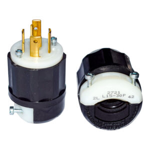 CLAVIJA DE SEGURIDAD TRIFILAR L15-30 3P+T 30AMP 2721 220V LEVINTON