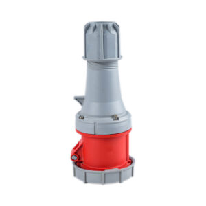 TOMA INDUSTRIAL 63AMP 3POLOS+TIERRA+NEUTRO AEREA ROJA 440V POLIAMIDA 6 ROJA VCP