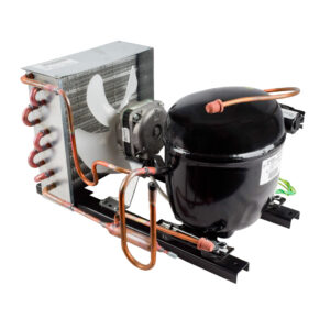 CONDENSADORA HERMETICA 1/5HP 1 FASE R134 UFU 70HAK 110V 60HZ ACERO EMBRACO