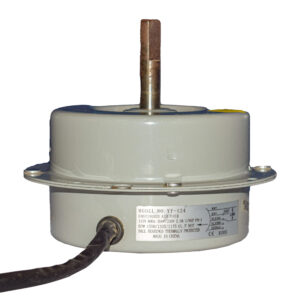 MOTOR VENTILADOR PARA EXTRACTOR DE AIRE INDUSTRIAL 1/8HP YY124 110V 60HZ METAL GRIS