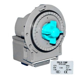 BOMBA DRENAJE LAVADORA 30W 127V 60HZ RWELL