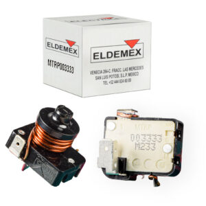 ELDEMEX - RELAY ELECTRICA MTRP-4233 1/8 110V TERMOPLASTICO NEGRO