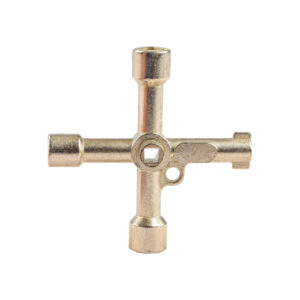 LLAVE RATCHET 6 EN 1 PARA REFRIGERACION ALEACION DE ZINC PLATEADA RWELL