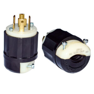 CLAVIJA DE SEGURIDAD TRIFILAR L21-30 4P+T 30AMP 2811 110/220V LEVINTON