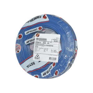 CABLE COBRE AISLADO AWM AUTOMOTRIZ/ILUMINACION N° 18 600V 105°C ROLLO X 100 MTS AZUL CENTELSA