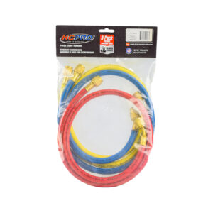 HC PRO - MANGUERA MANOMETRO PARA REFRIGERACION 1/4" X 1/4" 5 PIES HC-PH5BLK