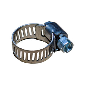 ABRAZADERA METALICA AJUSTABLE 18-38 MM 1 1/2 ACERO PARA MANGUERA