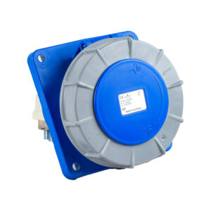 TOMA INDUSTRIAL 125AMP 3POLOS+TIERRA INCRUSTAR AZUL TIN125/4445-9 220V VCP