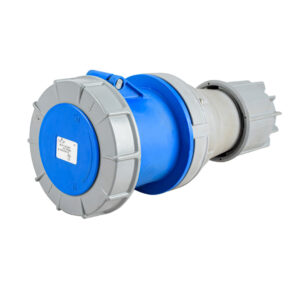TOMA INDUSTRIAL 125AMP 3POLOS+TIERRA AEREA AZUL 220V POLIAMIDA 6 AZUL VCP