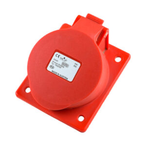 TOMA INDUSTRIAL 32AMP 3POLOS+TIERRA+NEUTRO INCRUSTAR ROJA 440V POLIAMIDA 6 ROJA VCP