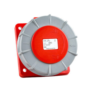 TOMA INDUSTRIAL 63AMP 3POLOS+TIERRA+NEUTRO INCRUSTAR ROJA 440V POLIAMIDA 6 ROJA VCP