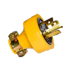 CLAVIJA CAUCHO DE SEGURIDAD CON POLO A TIERRA 20 AMP C-024 250V CODELCA