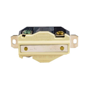 TOMA INCRUSTAR DE SEGURIDAD L 50 3P20 2310 L50 220V PLASTICO NEGRO/BLANCO LEVINTON