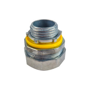 CONECTOR RECTO LIQUIT TIGHT PARA KORAZA FLEXO-METALICA 1"  ZINC FUNDIDO GRIS