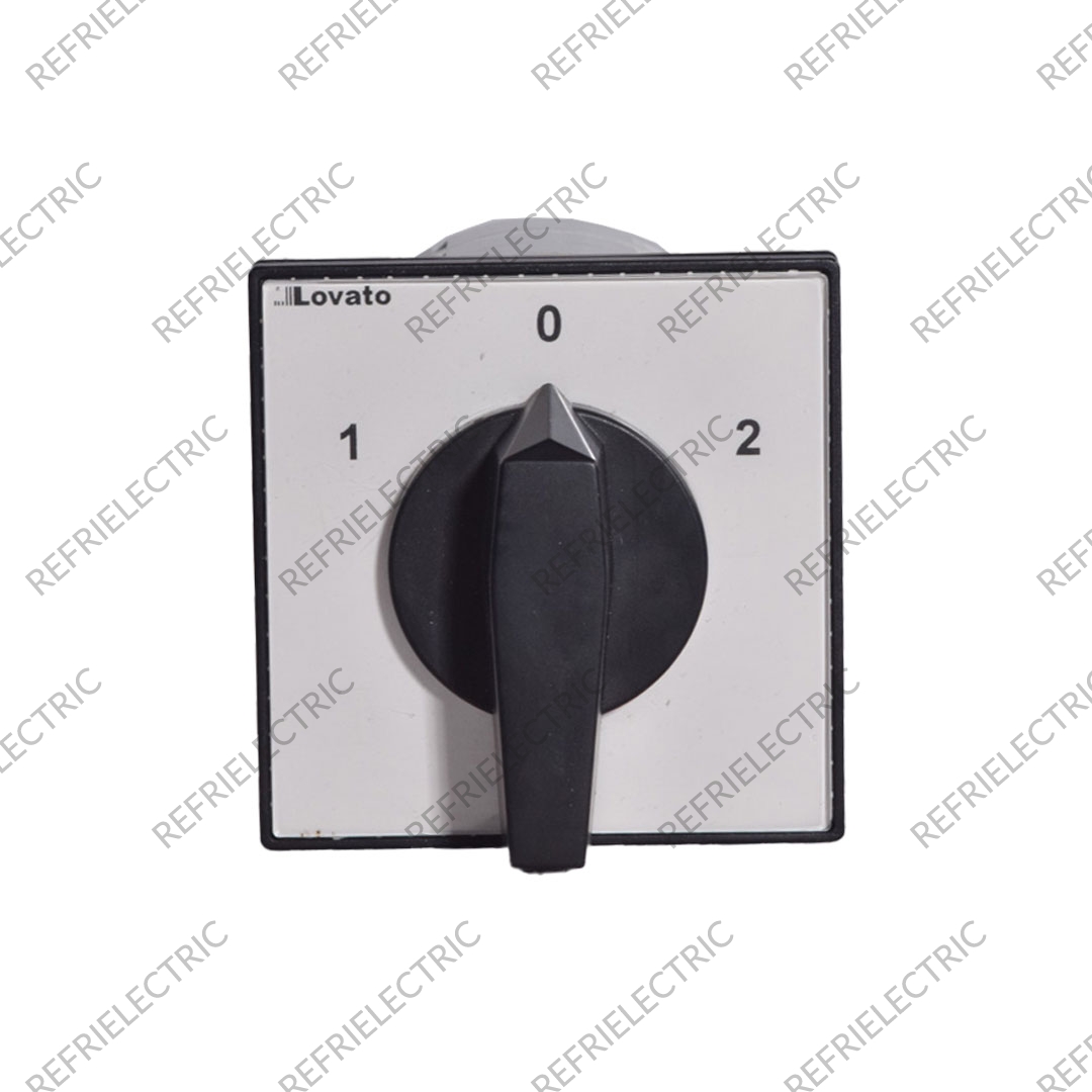 LOVATO - CONMUTADOR - TRANFERENCIA MANUAL 125AMP 3P PARA TABLERO 220 / 440V TERMOPLASTICO GRIS/NEGRO - Imagen 2