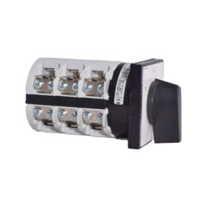 LOVATO - CONMUTADOR - TRANFERENCIA MANUAL 125AMP 3P PARA TABLERO 220 / 440V TERMOPLASTICO GRIS/NEGRO