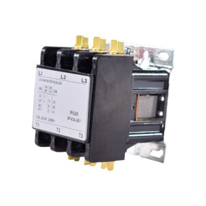 RWELL - CONTACTOR AIRE ACONDICIONADO 3POLOS 60AMPERIOS BOBINA 24V TERMO PLASTICO/BAQUELITA NEGRO