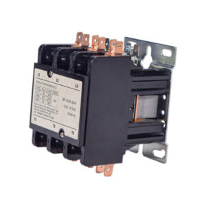 RWELL - CONTACTOR AIRE ACONDICIONADO 3POLOS 50AMPERIOS BOBINA 24V TERMO PLASTICO/BAQUELITA NEGRO