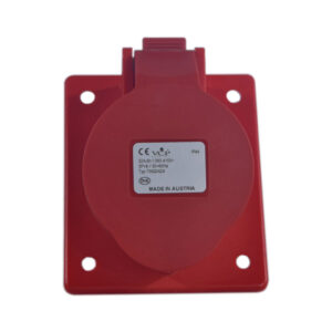 TOMA INDUSTRIAL 32AMP 3POLOS+TIERRA INCRUSTAR ROJA 440 440V POLIAMIDA 6 ROJA VCP