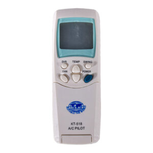RWELL - CONTROL REMOTO UNIVERSAL PARA AIRE ACONDICIONADO KT-LG PLASTICO BLANCO