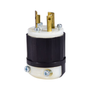 CLAVIJA DE SEGURIDAD BIPOLAR L5-30 2P+T 20AMP 2611 110V LEVINTON