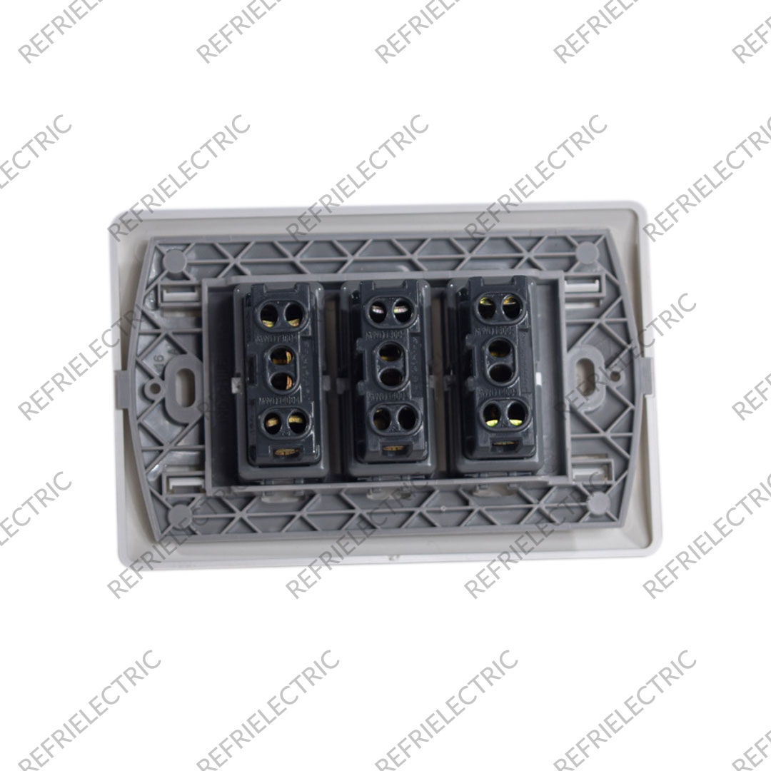 INTERRUPTOR TRIPLE CONMUTABLE LINEA GENESIS BLANCO 16AMP 250V BLANCO SCHEIDER ELECTRIC - Imagen 2