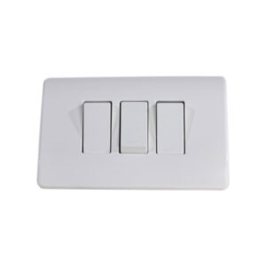 INTERRUPTOR TRIPLE CONMUTABLE LINEA GENESIS BLANCO  16AMP 250V BLANCO SCHEIDER ELECTRIC