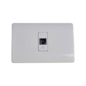 TOMA TELEFONICO RJ11 SENCILLO LINEA GENESIS BLANCO  PLASTICO BLANCO SCHNEIDER ELECTRIC