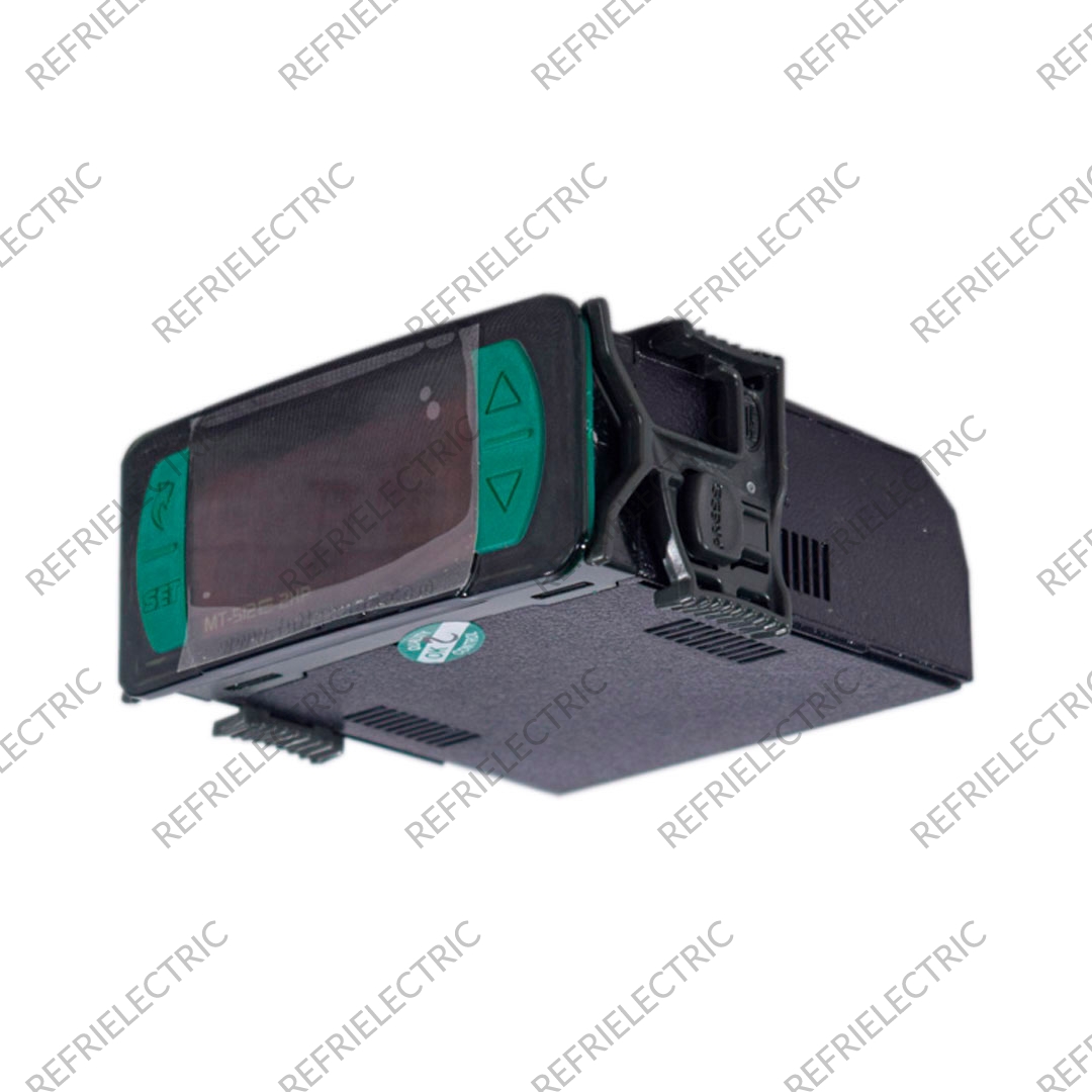 FULL GAUGE - CONTROLADOR DE TEMPERATURA Y DESHIELO MT512E CONSERVACION 110/220V NEGRO
