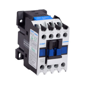 CHINT - CONTACTOR TRIFASICO NC1-12 AMPERIOS  BOBINA 220V PLASTICO NEGRO/GRIS