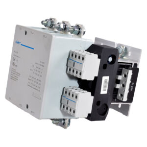 CHINT - CONTACTOR TRIFASICO NC2-225 AMPERIOS BOBINA 220V PLASTICO NEGRO/GRIS