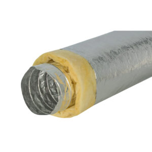 ATCO RUBBER PRODUCTS - DUCTO FLEXIBLE DE ALUMINIO Y FIBRA DE VIDRIO PARA AIRE ACONDICIONADO 10" X 25FEET  ACONDICIONADO