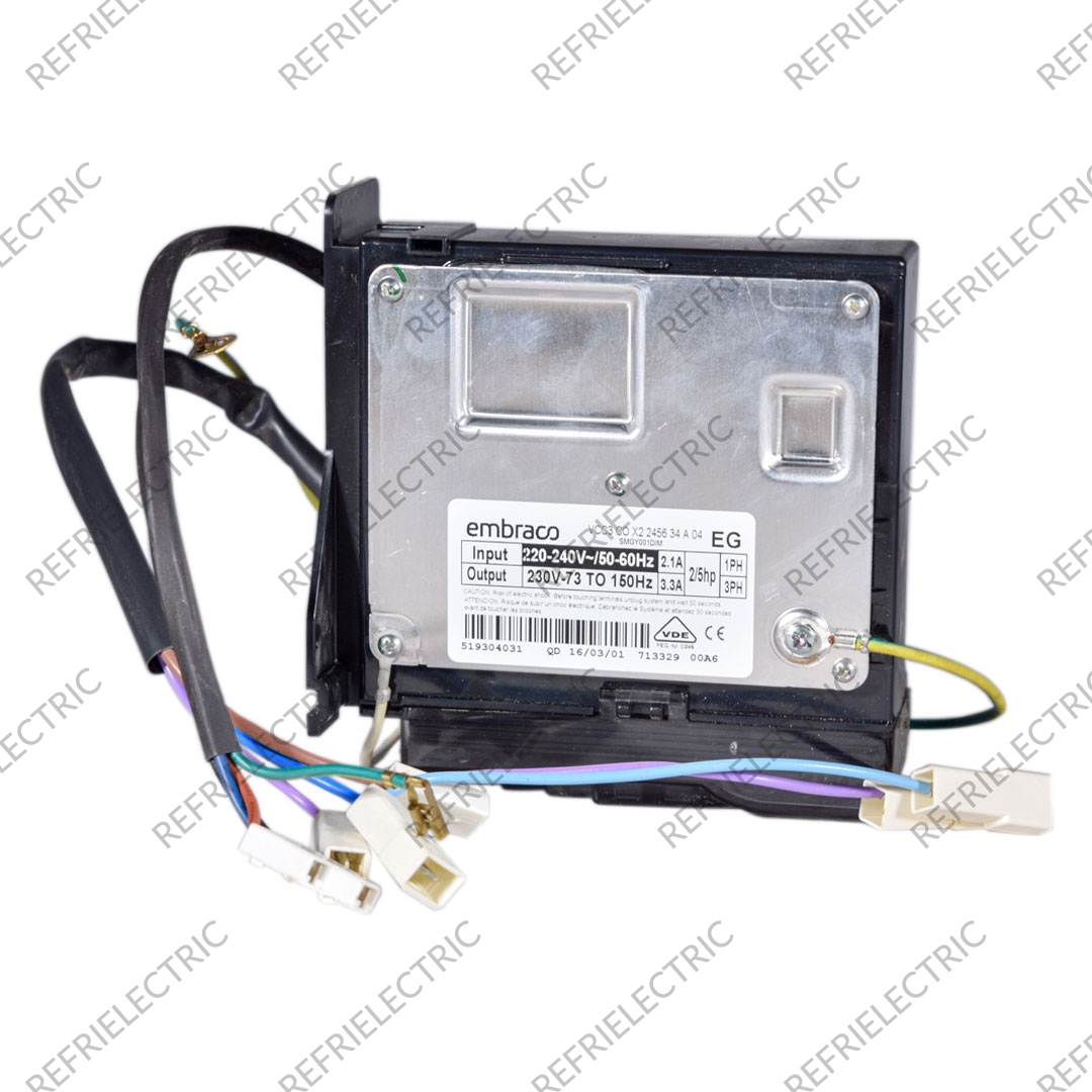 EMBRACO - MODULO INVERTER VCC3COX22456 V/FRECUEN PLASTICO NEGRO